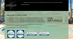 Desktop Screenshot of hollycovefl.com